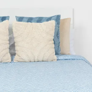 Colcha bouti Abel azul índigo 2