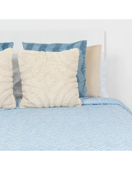 Colcha bouti Abel azul índigo