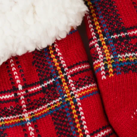 Meias mulher Nicolas vermelho