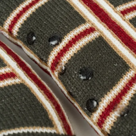 Meias homem Cuadro Nelby verde caça