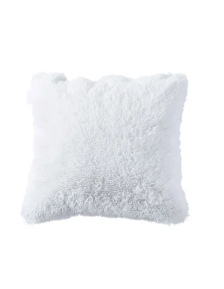 Almofada de pelo Chin lisa 45x45