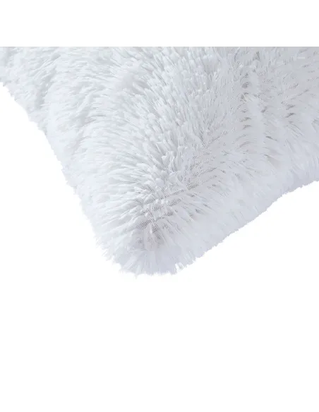 Almofada de pelo Chin lisa 45x45