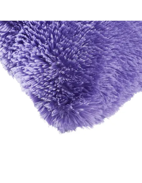 Almofada de pelo Chin lisa 45x45