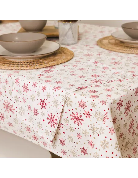 Toalha de mesa anti manchas Winter Toalha de mesa anti manchas Winter