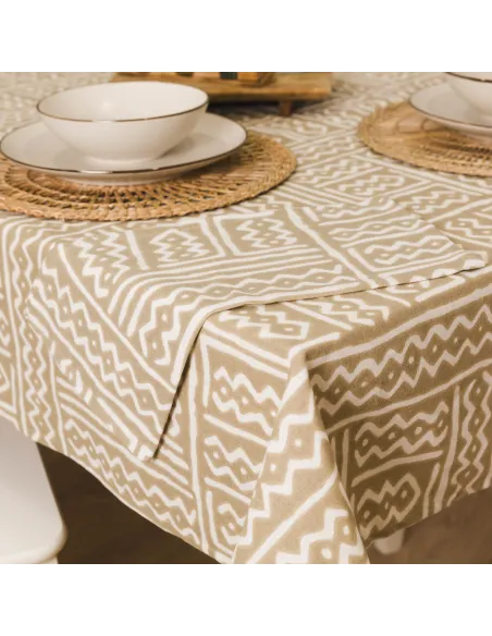 Conjunto 4 guardanapos Vinuesa arena Conjunto 4 guardanapos Vinuesa arena