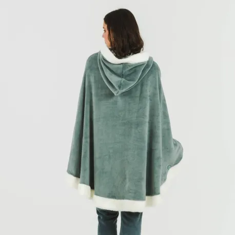 Manta com mangas lisa