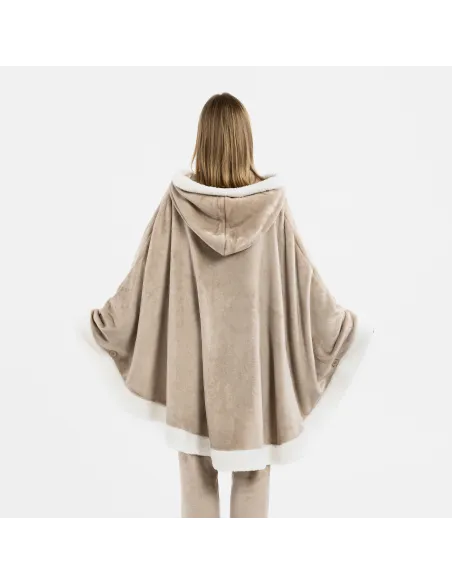 Manta com mangas lisa