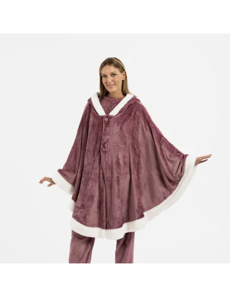 Manta com mangas lisa