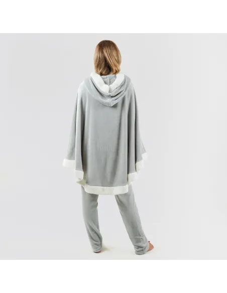 Manta com mangas lisa