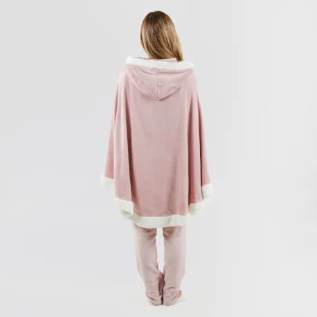 Manta com mangas lisa