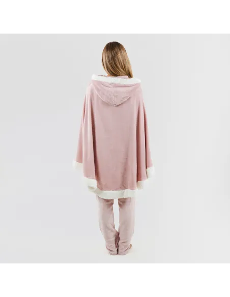 Manta com mangas lisa