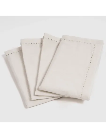 Conjunto 4 guardanapos lisos Conjunto 4 guardanapos lisos