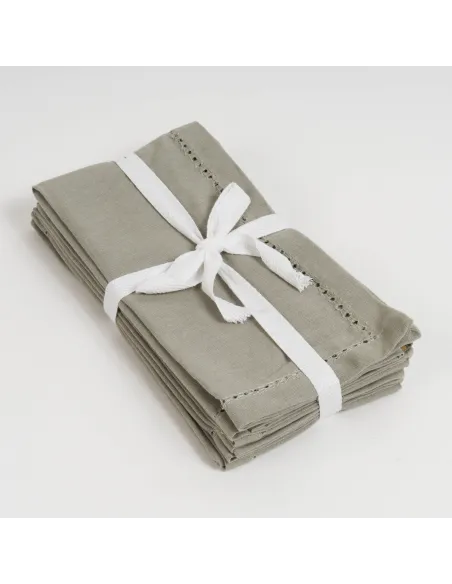 Conjunto 4 guardanapos lisos Conjunto 4 guardanapos lisos