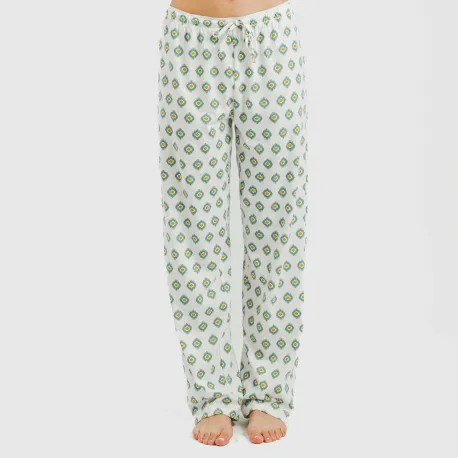 Pijama algodão Joy água marinha