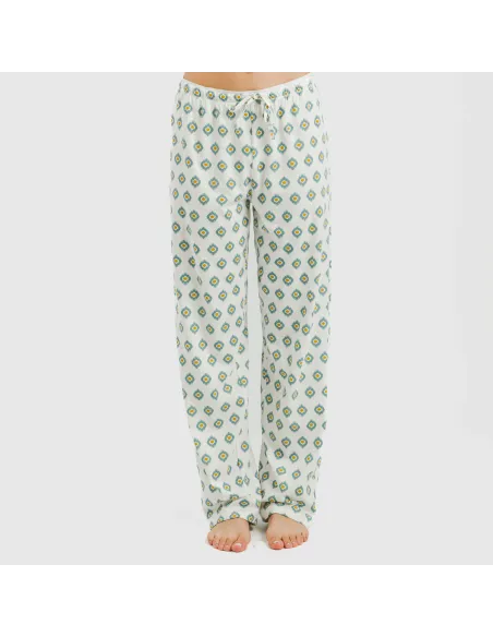 Pijama algodão Joy água marinha Pijama algodão Joy água marinha