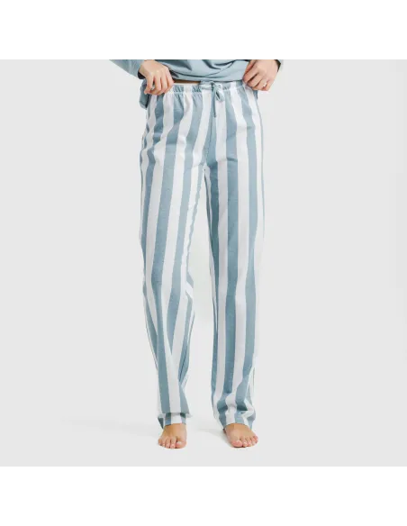Pijama algodão Raya Elvis azul indigo