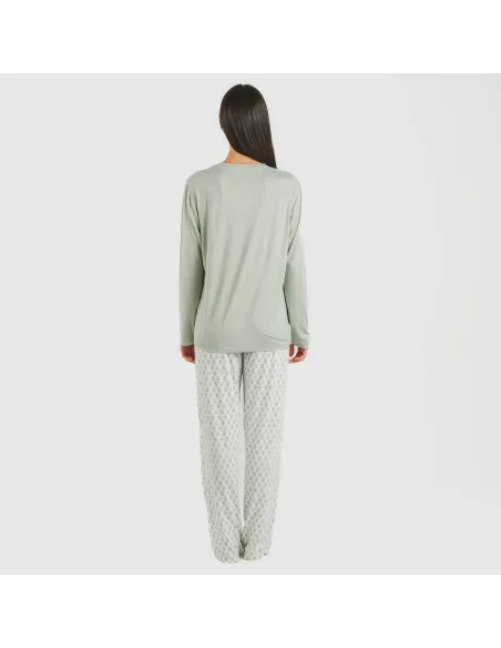 Pijama mulher soft Remo verde
