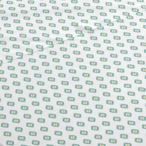 Jogo de lençóis algodão Joy água marinha 2