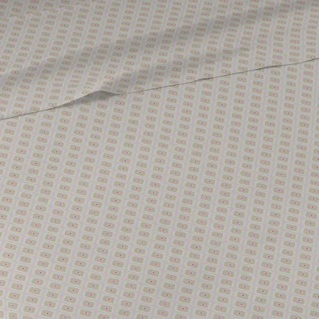 Jogo de lençóis algodão Brunette malva