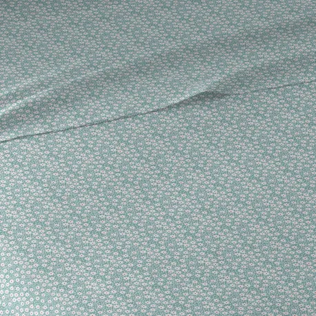 Jogo de lençóis algodão Maddy verde tiffany