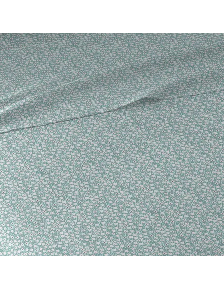 Jogo de lençóis algodão Maddy verde tiffany