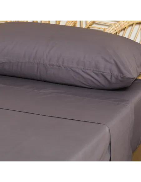 Jogo de lençóis algodão percal lisos