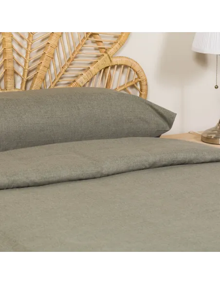 Capa de edredão flanela lisas