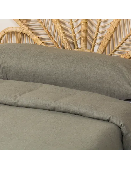 Capa de edredão flanela lisas