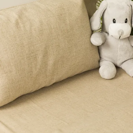 Jogo de lençóis flanela cama bebé