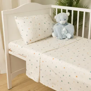 Jogo de lençóis flanela Condie cama bebé