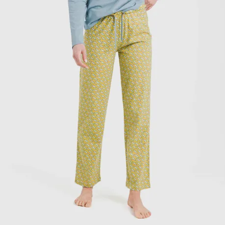 Pijama algodão Sisena água marinha