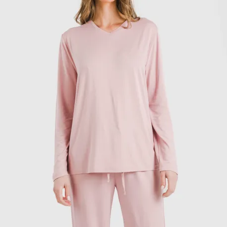 Pijama mulher soft liso