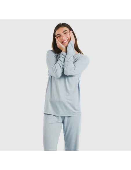 Pijama mulher soft liso