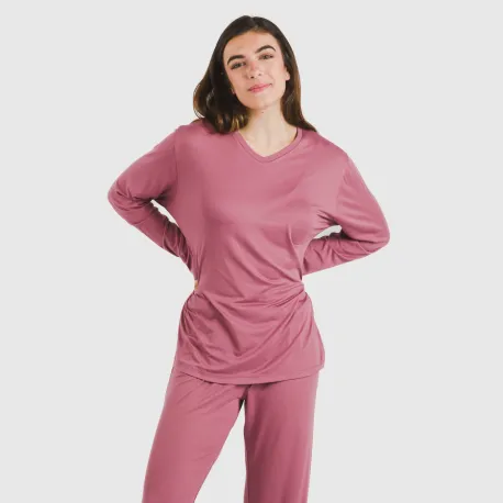 Pijama mulher soft liso