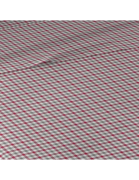 Jogo de lençóis algodão Adam verde vermelho Jogo de lençóis algodão Adam verde vermelho