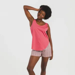 Pijama curto algodão Jannat rosa