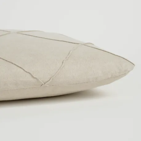 Almofada retangula 30x50 New Rombo camurça Ante lisa