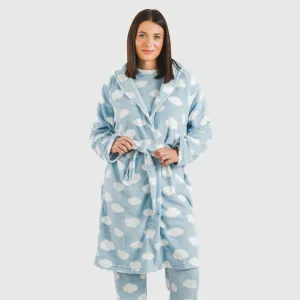 Roupão coral Nubecita azul celeste 2