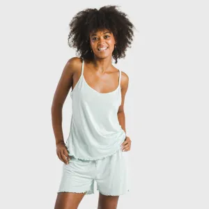 Pijama alças mulher soft Banita azul celeste 2