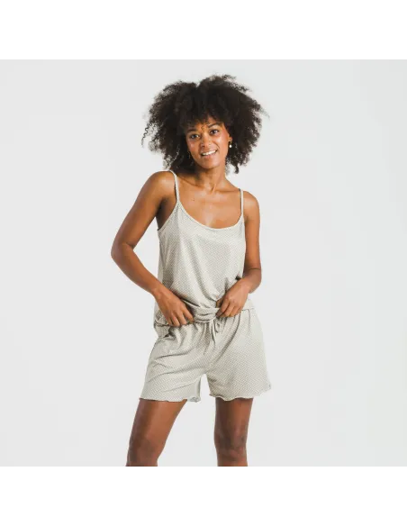 Pijama alças mulher soft Susanita arena