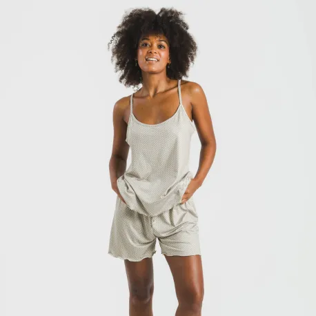 Pijama alças mulher soft Susanita arena
