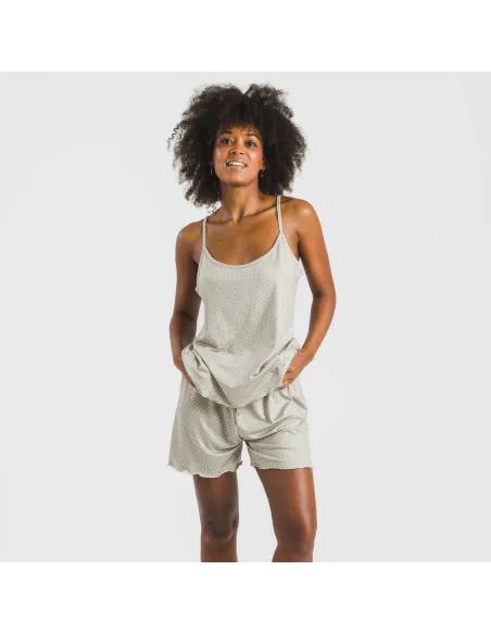 Pijama alças mulher soft Susanita arena