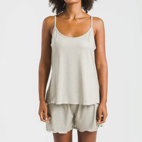 Pijama alças mulher soft Susanita arena