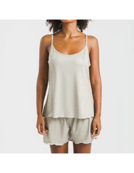 Pijama alças mulher soft Susanita arena