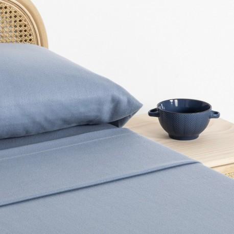 Jogo de lençóis térmicos lisos