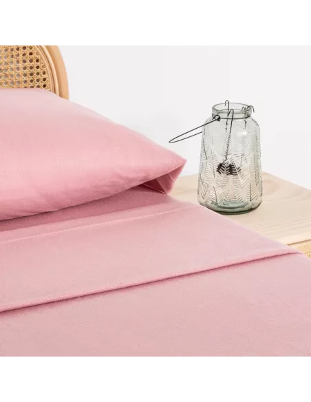 Jogo de lençóis térmicos lisos