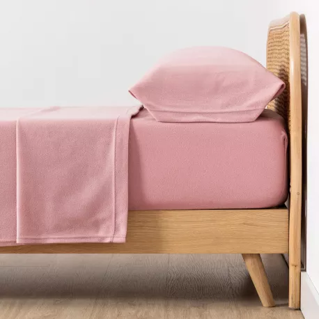 Jogo de lençóis térmicos lisos