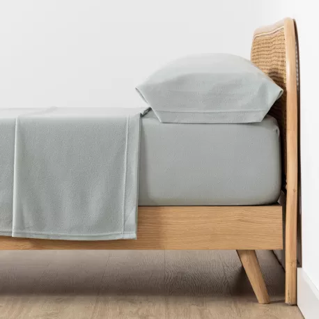 Jogo de lençóis térmicos lisos