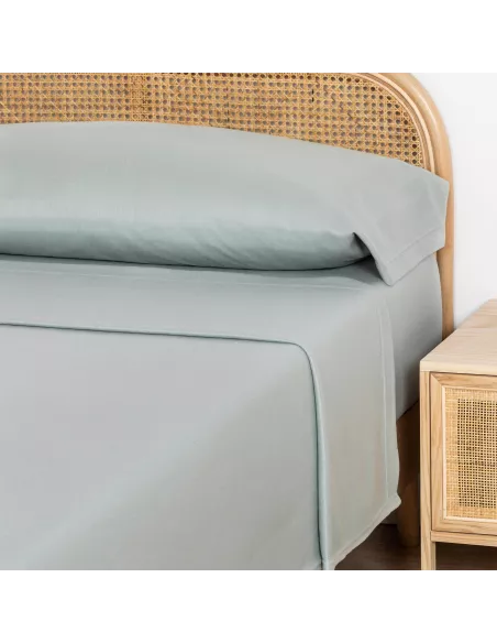 Jogo de lençóis térmicos lisos