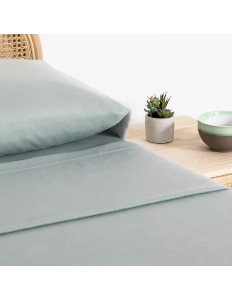 Jogo de lençóis térmicos lisos